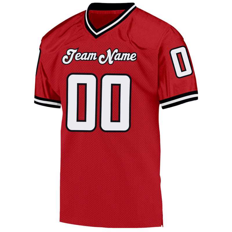 American Football Style sublimation & Embroidery t shirt for sports club with customize design