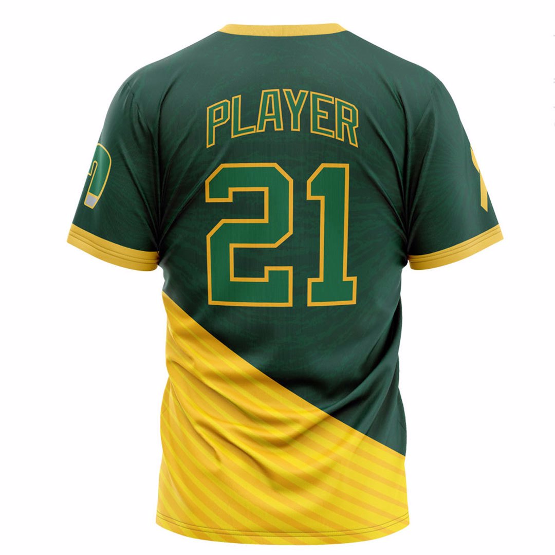Custom sports sublimation t shirt for sports club with customize design and sublimation printing - view 3