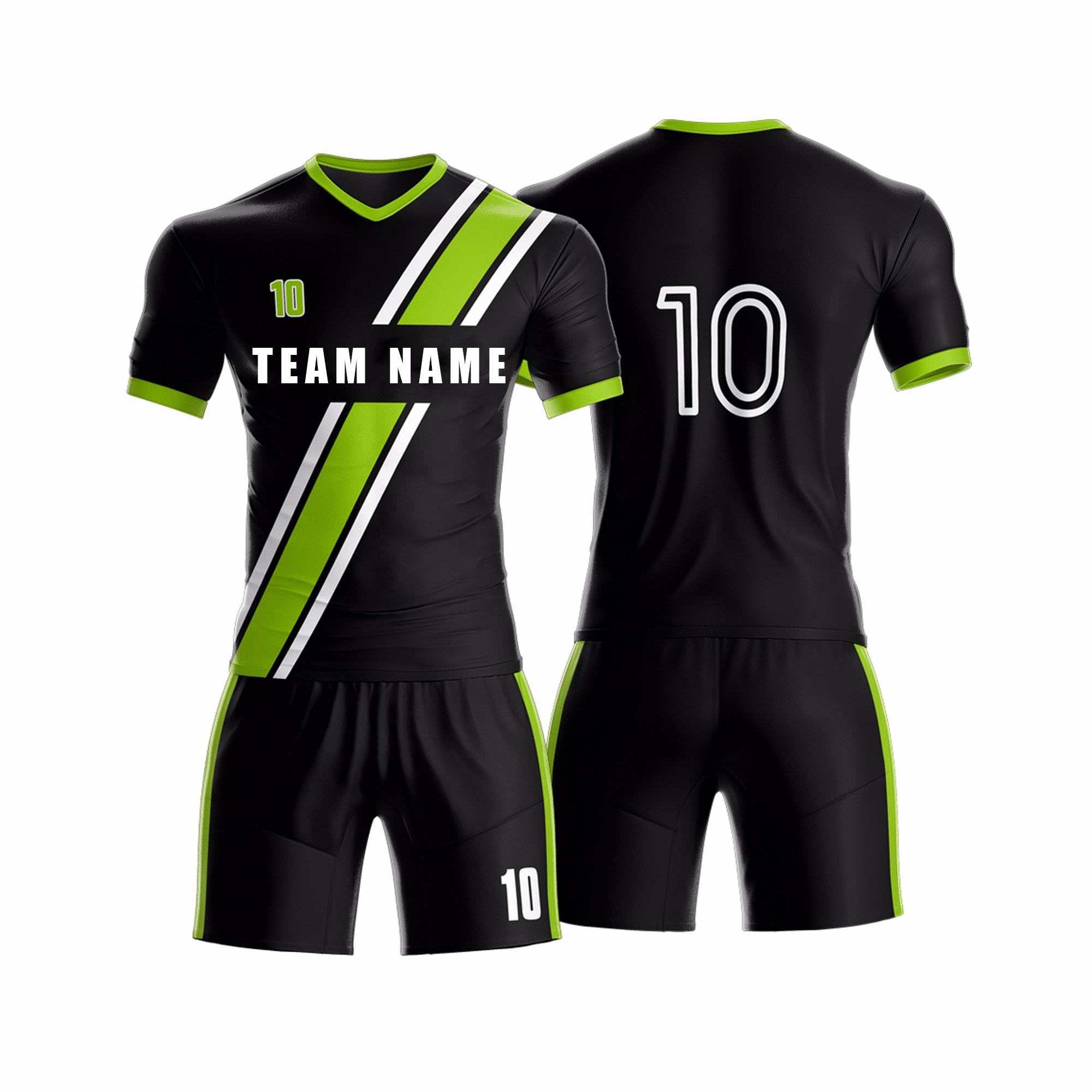    Compare 100% Polyester Custom Team Wear with LOGO Soccer Uniforms