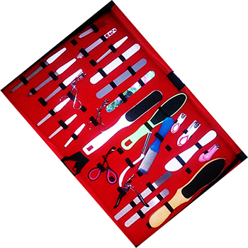  Manicure Set Nail Clippers Pedicure Kit Pieces Stainless Steel Acrylic Nail Kits Nail Care Tools 