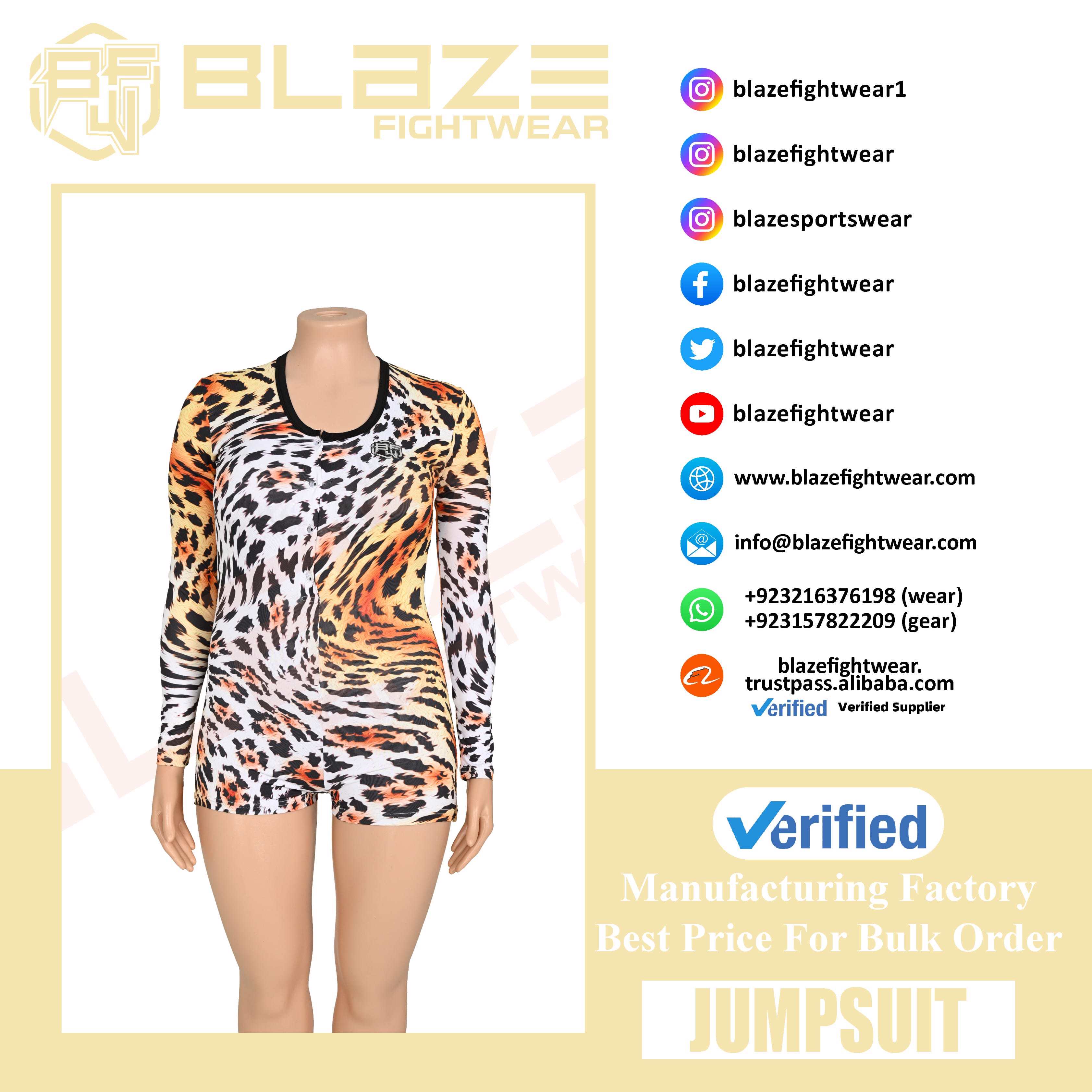 customized Hot selling jumpsuit romper playsuit overalls bodysuit Fall Women Dress with low price  - view 7