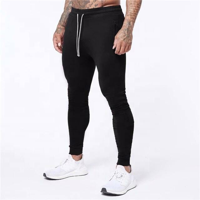 High Quality Custom Men Jogger Pants OEM 100% Cotton Slim Fit