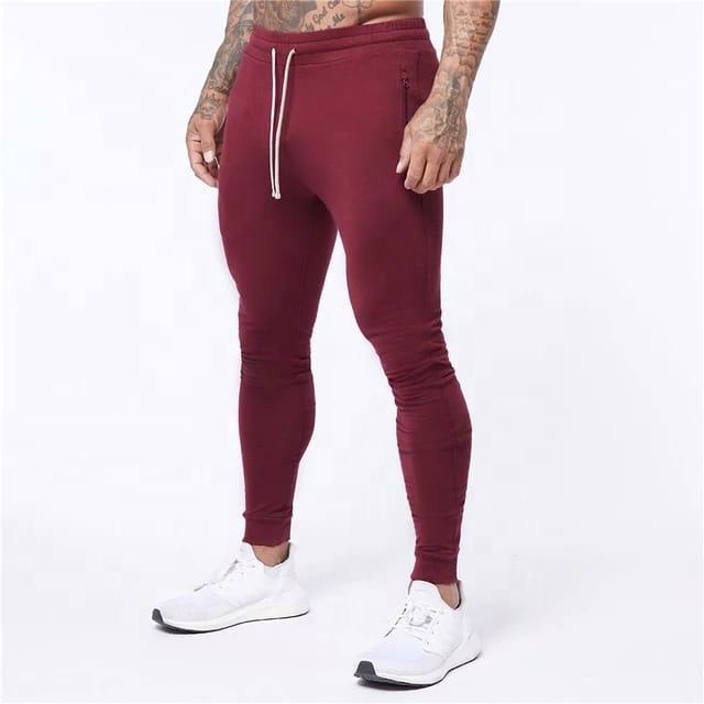 High Quality Custom Men Jogger Pants OEM 100% Cotton Slim Fit - view 2