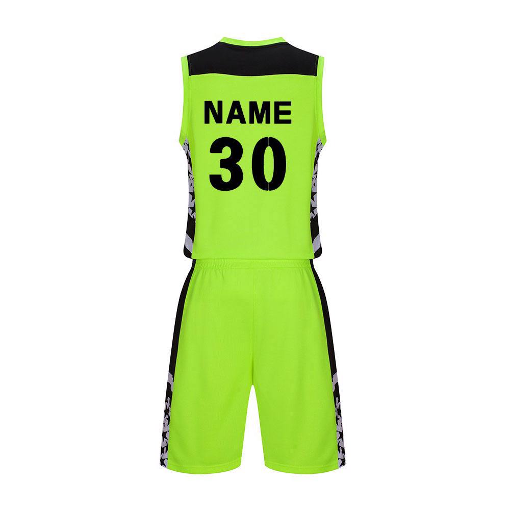 100% Polyester made Reversible Basketball Jersey Custom Design Basketball Uniform - view 2