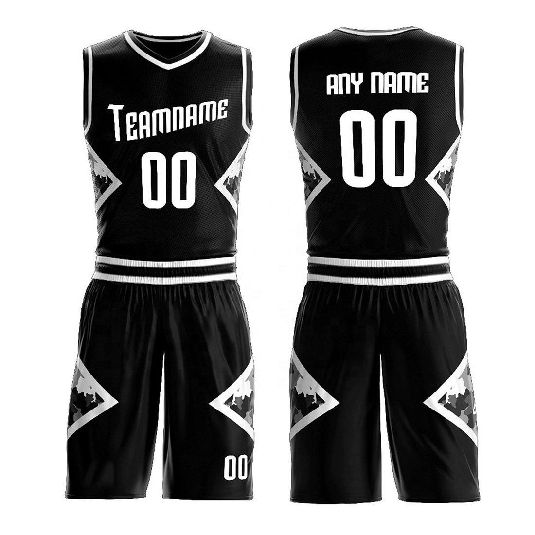    Custom Cheap Basketball Uniform Set Unique Basketball Jersey Uniform - view 2