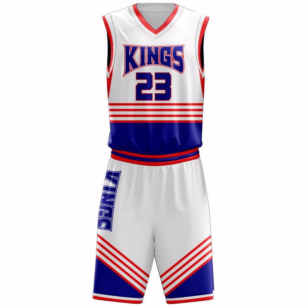 2024 New Premium Quality Quick Dry Breathable Men's Basketball Uniform - view 2