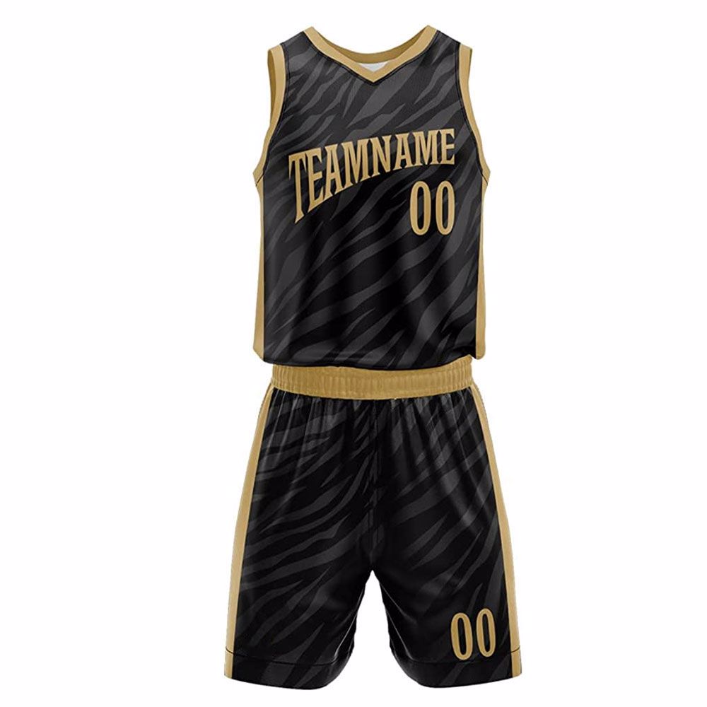    Top Quality Yellow Basketball Wear Men's Team Basketball Uniform - view 2
