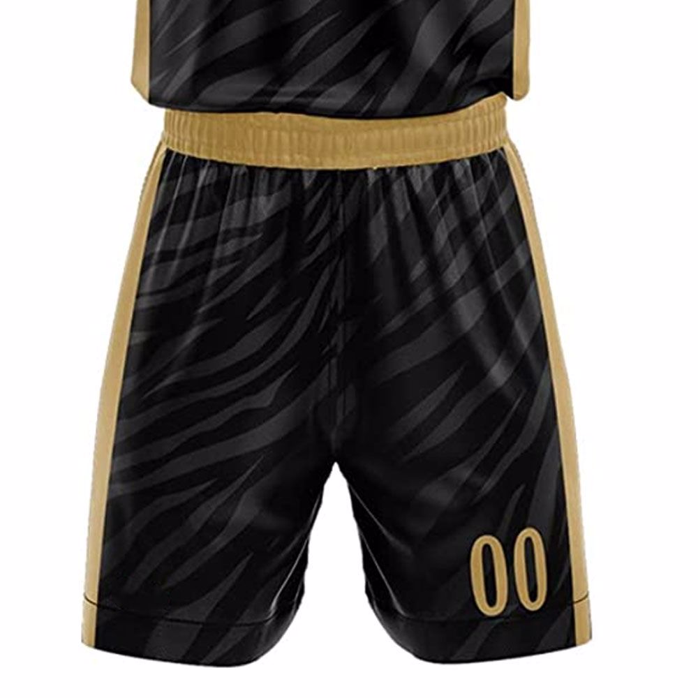    Top Quality Yellow Basketball Wear Men's Team Basketball Uniform - view 5