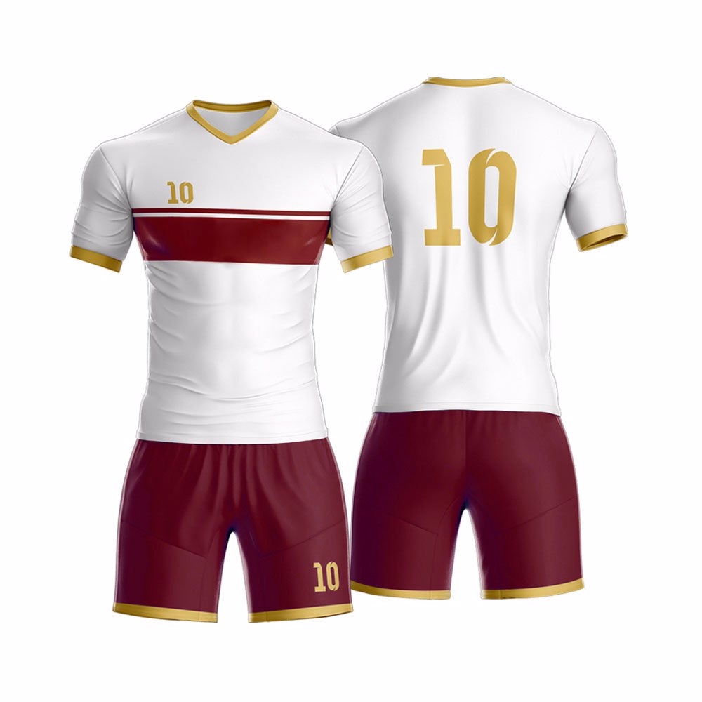 Get Custom sublimation Soccer Uniform for sports club with customize design printing soccer - view 7