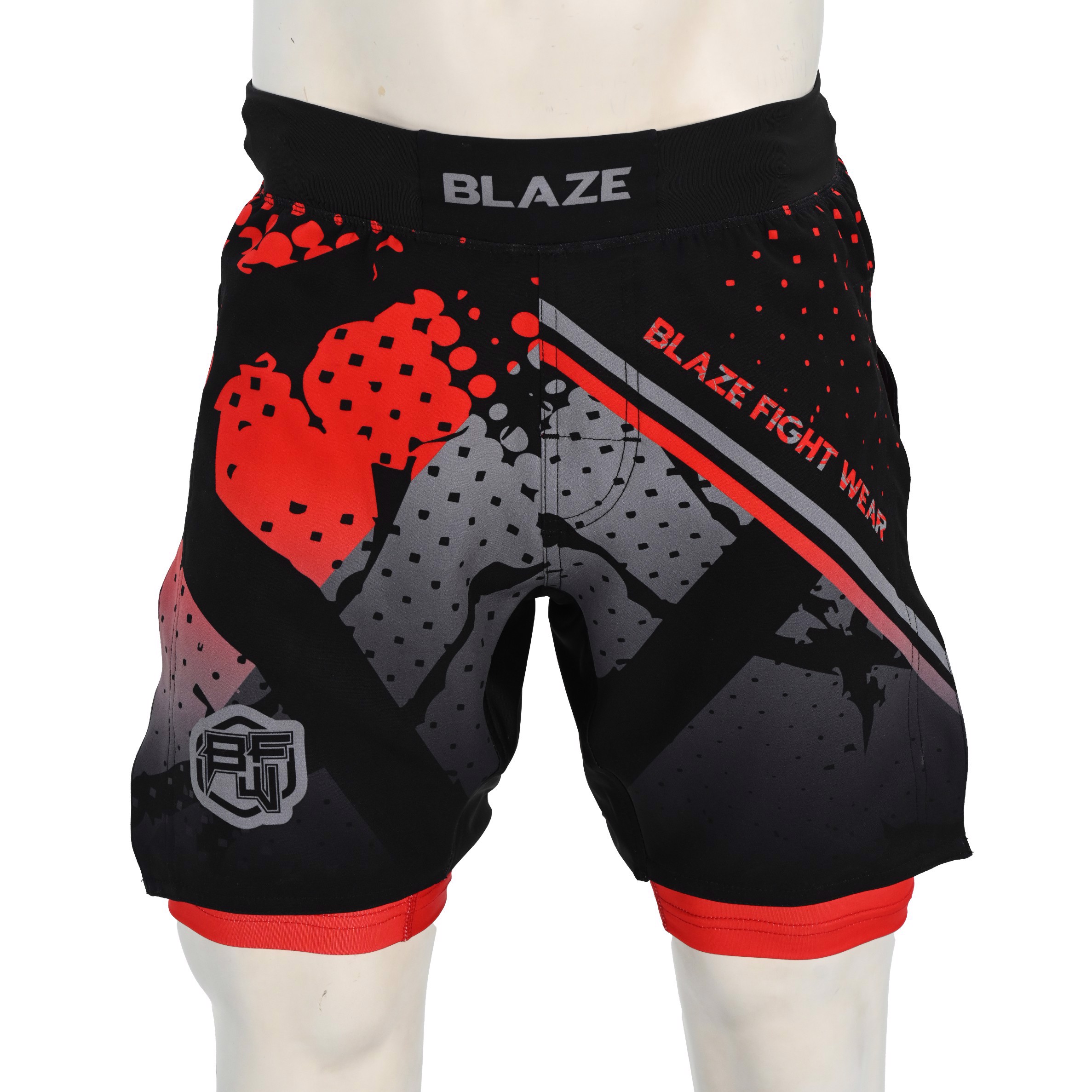 Customize MMA Shorts Durable and Lightweight BJJ Fight Wear Four Way Stretch No Gi Training Short - view 5
