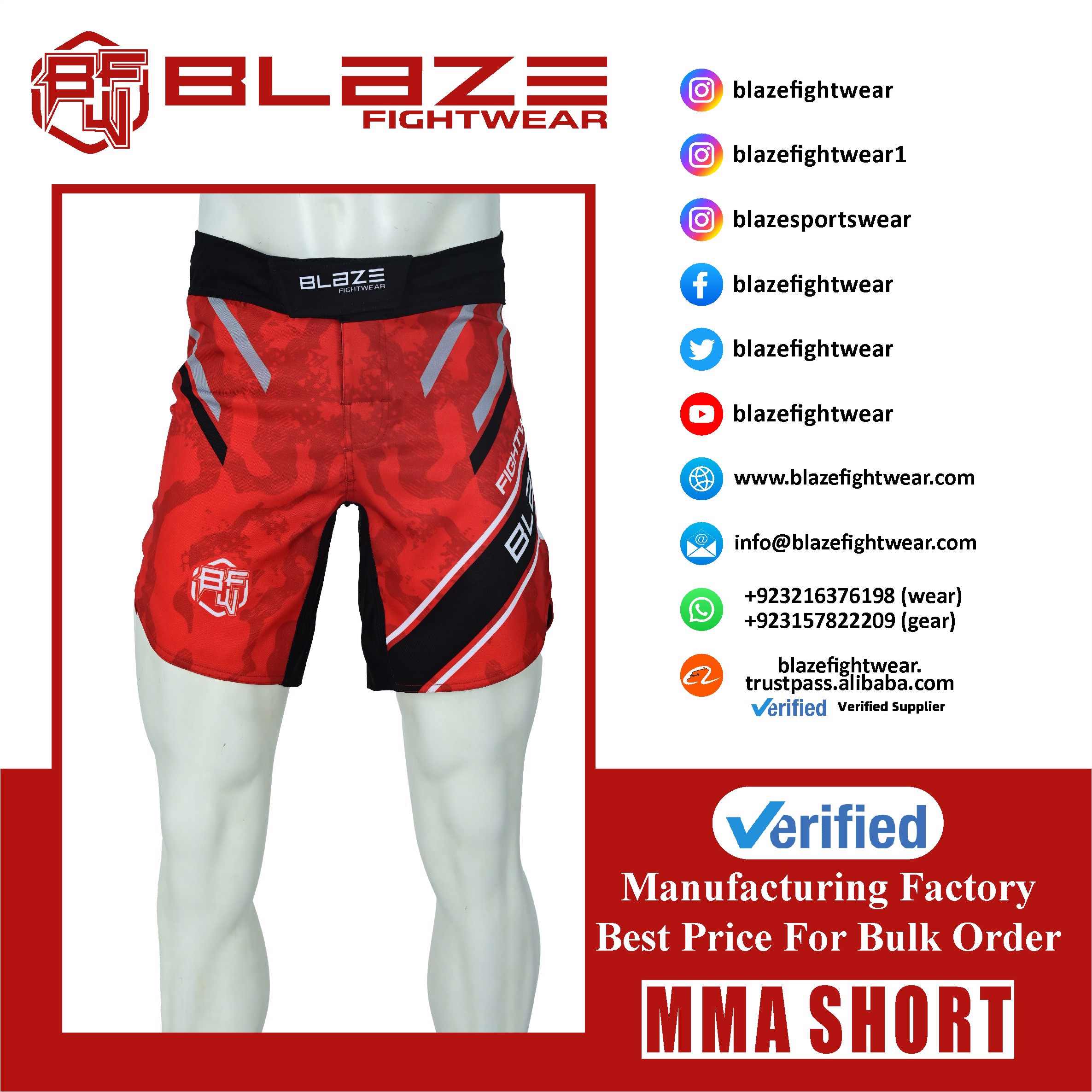 OEM MMA Shorts Durable and Lightweight BJJ Fight Wear Four Way Stretch No Gi Training Short - view 9