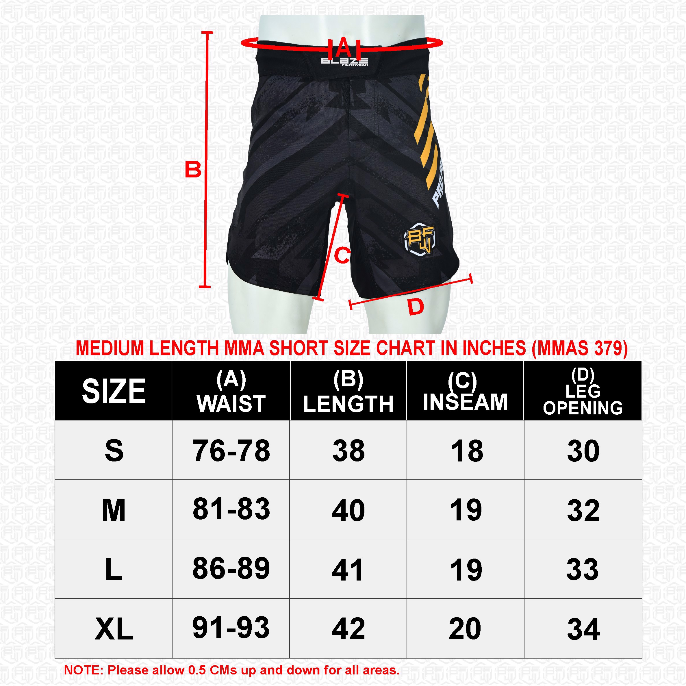 Craft your own lightweight, durable MMA shorts with four-way stretch for BJJ and No-Gi training - view 8