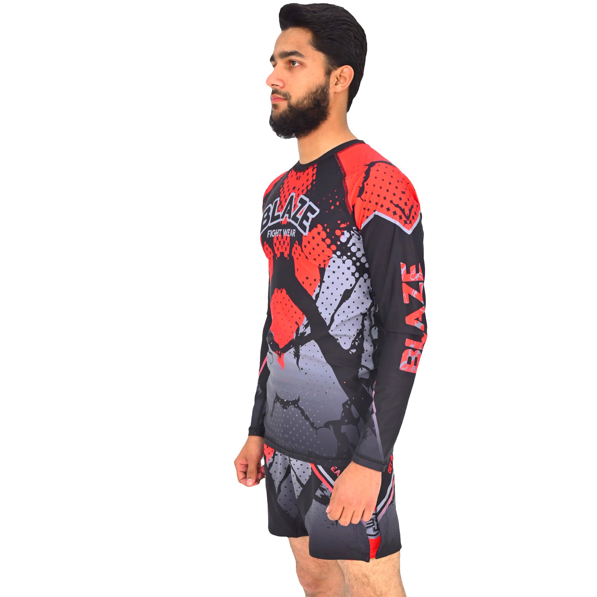 Personalized MMA apparel: Robust, lightweight, four-way stretch grappling attire for  practice