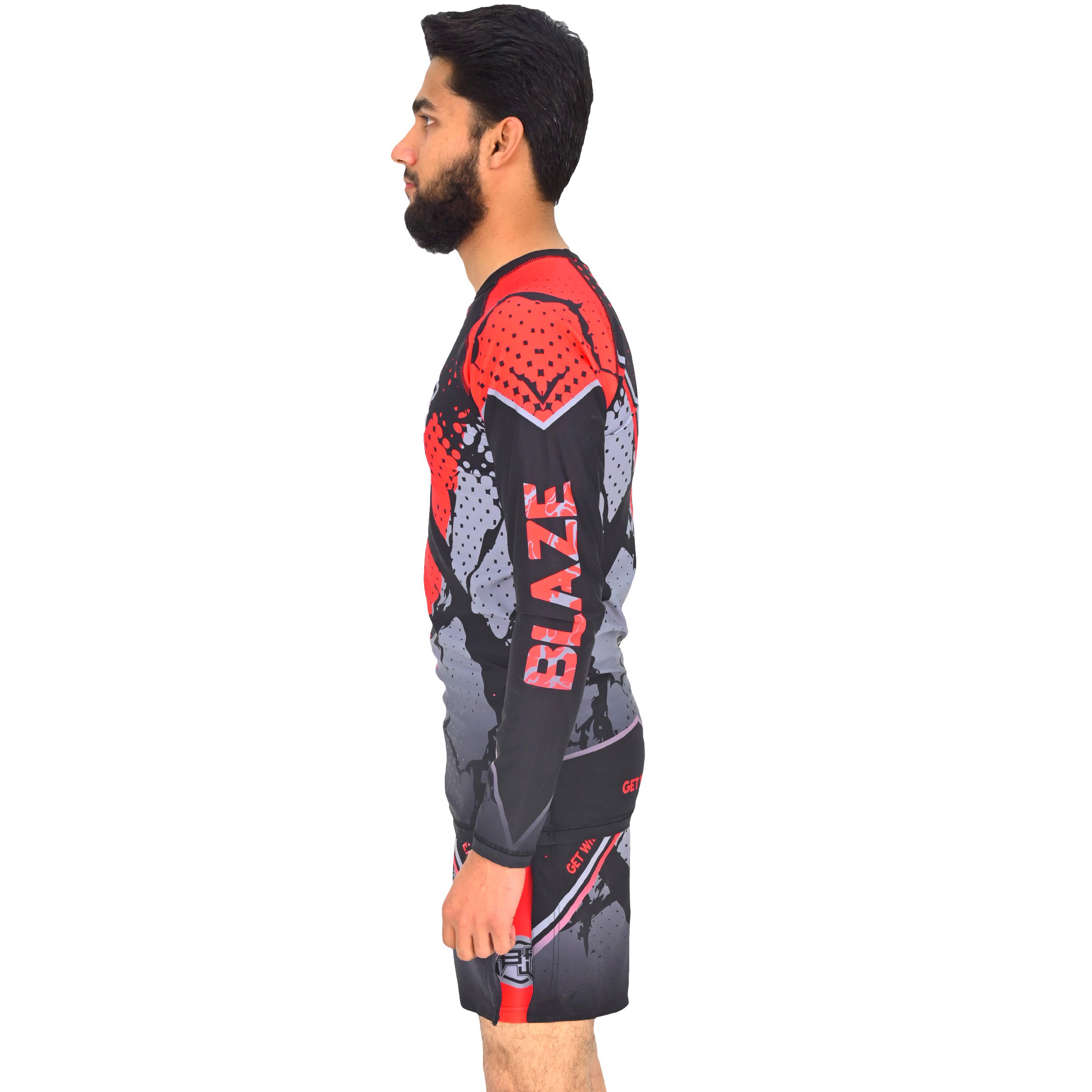 Personalized MMA apparel: Robust, lightweight, four-way stretch grappling attire for  practice - view 2