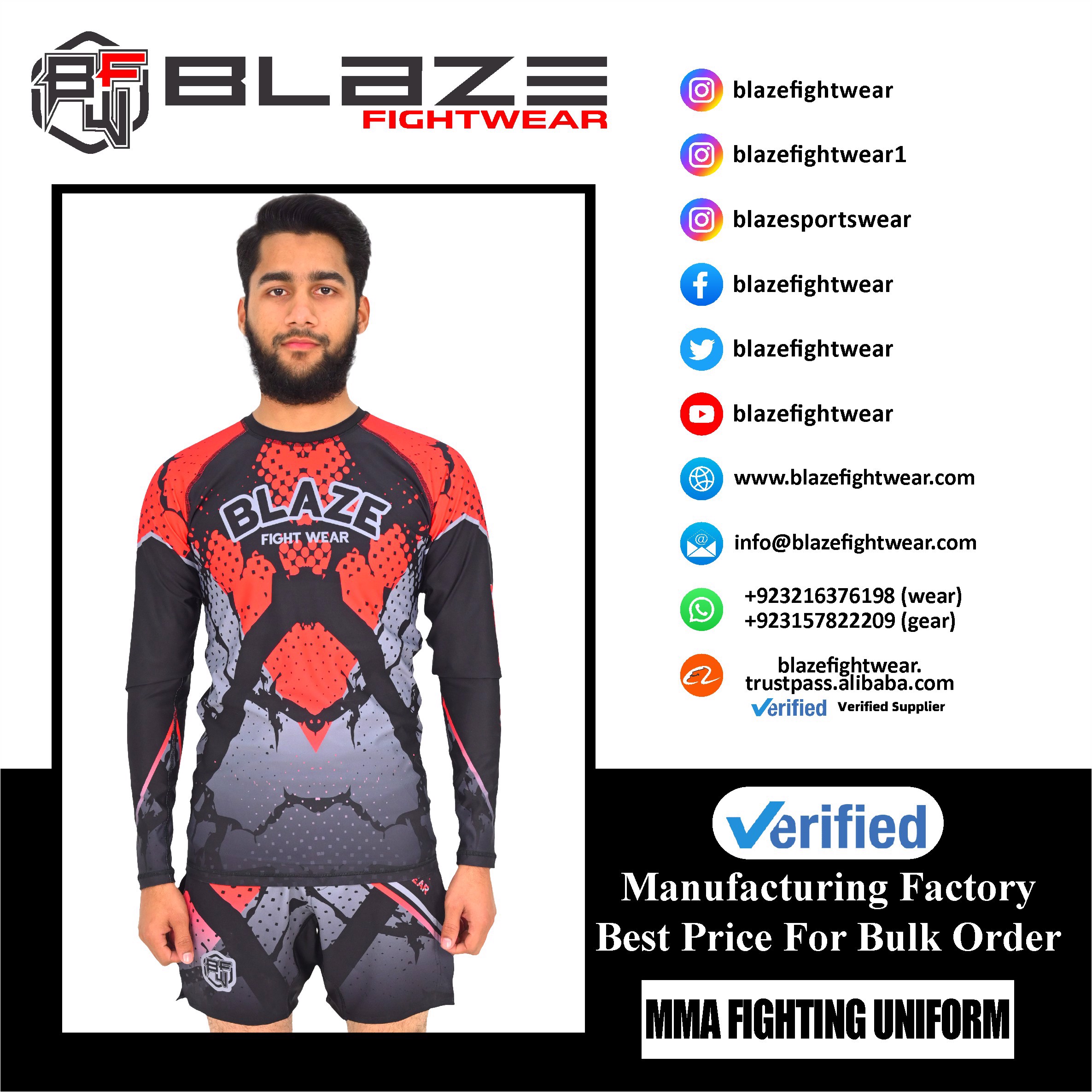 Personalized MMA apparel: Robust, lightweight, four-way stretch grappling attire for  practice - view 6