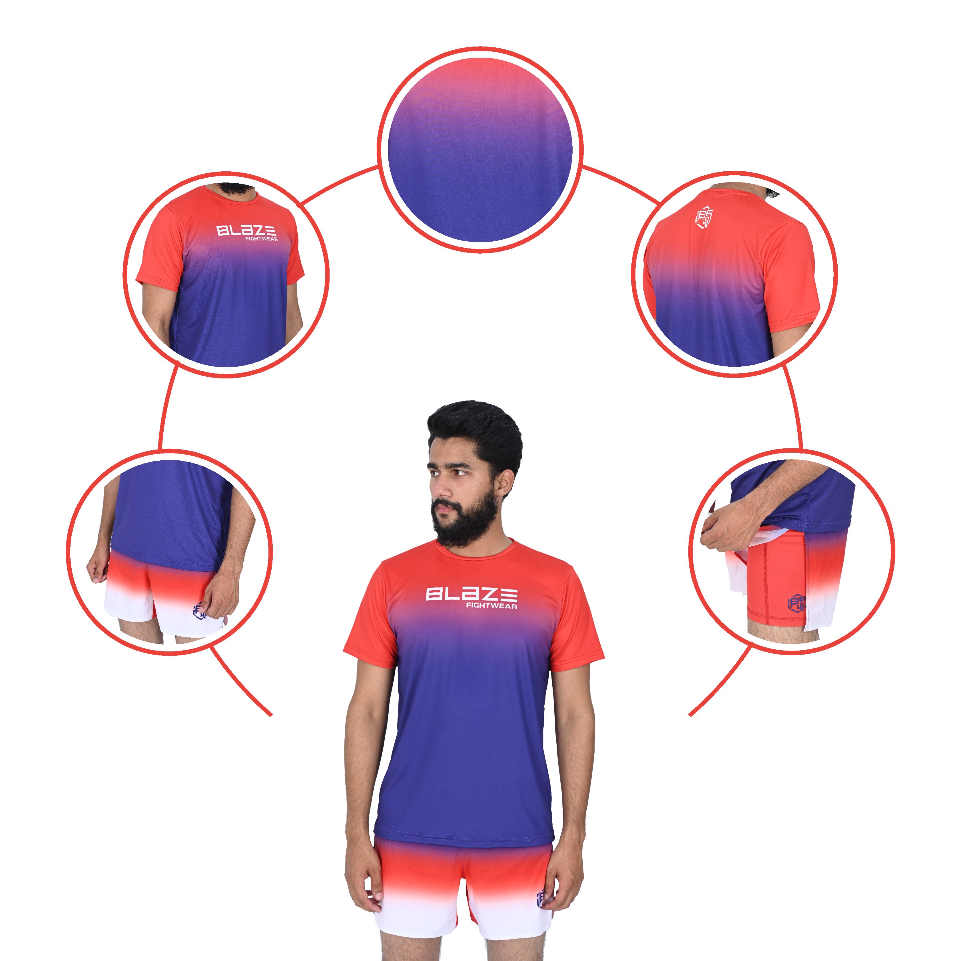 Personalized MMA outfits: Sturdy, light, four-way stretch training apparel for enhanced performance. - view 8
