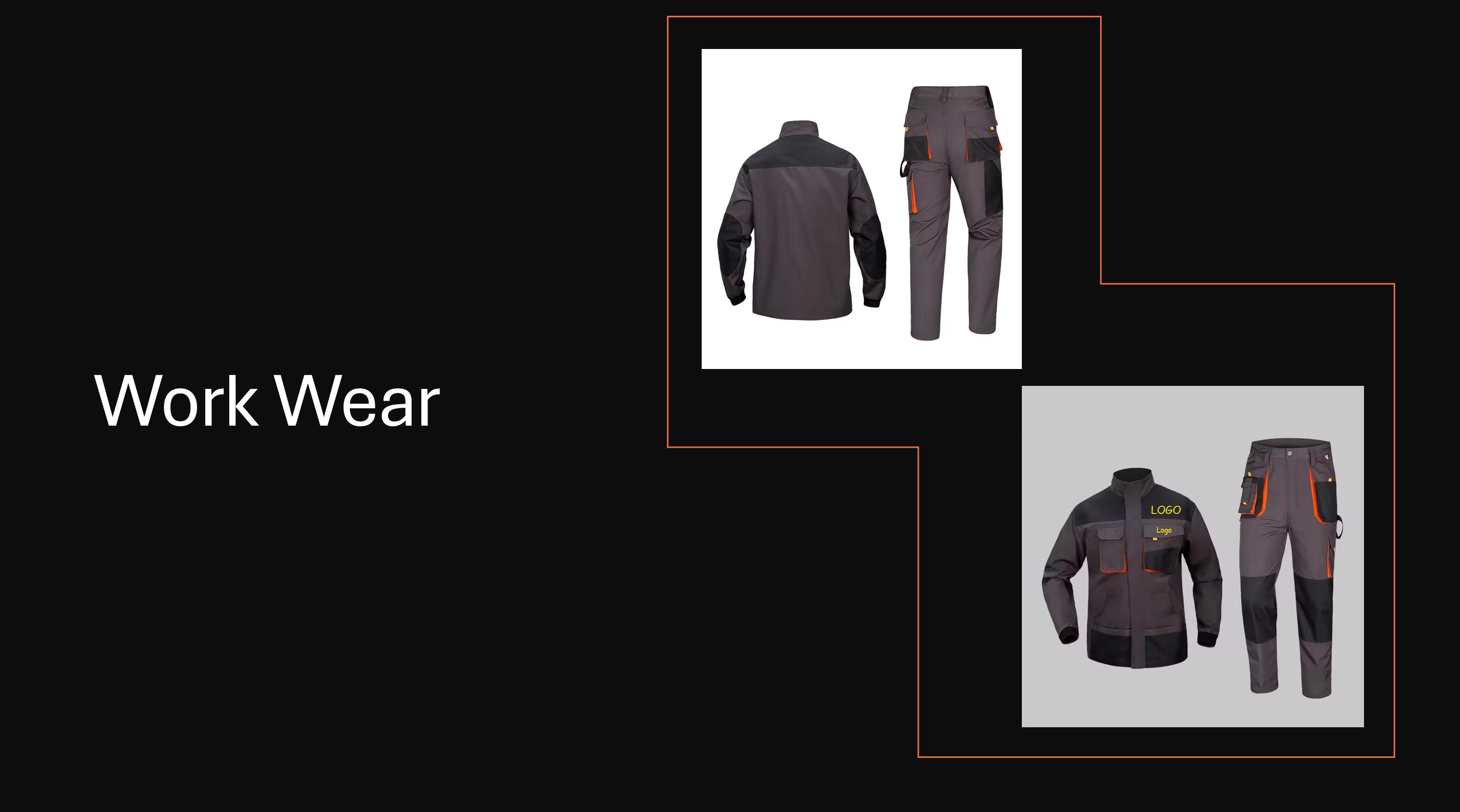 Work Clothes Men Mechanic Overalls Jacket Pants Trousers Construction Safety Working Uniforms Suit - view 6