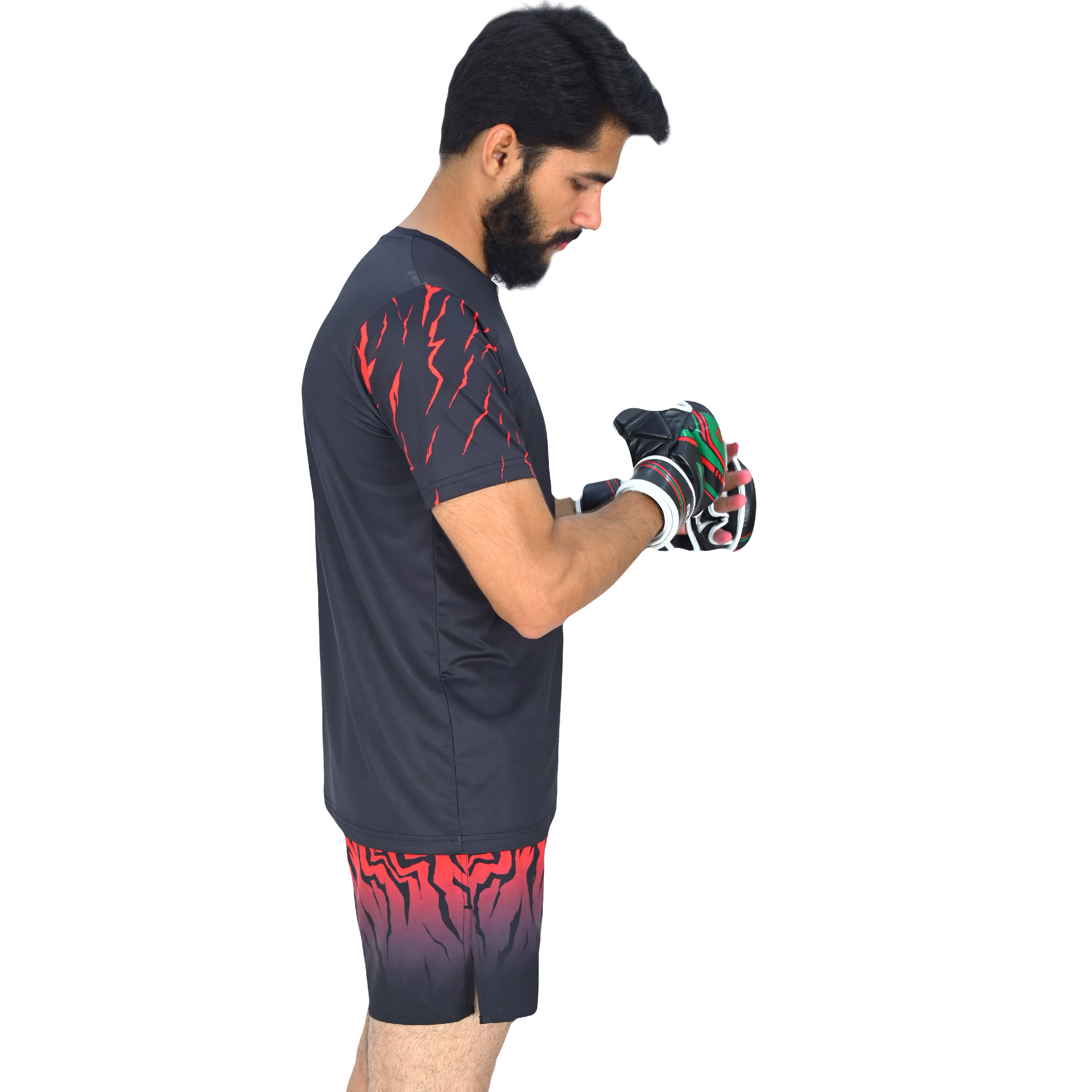 Custom MMA training outfits: , four-way stretch training apparel for enhanced performance. - view 2