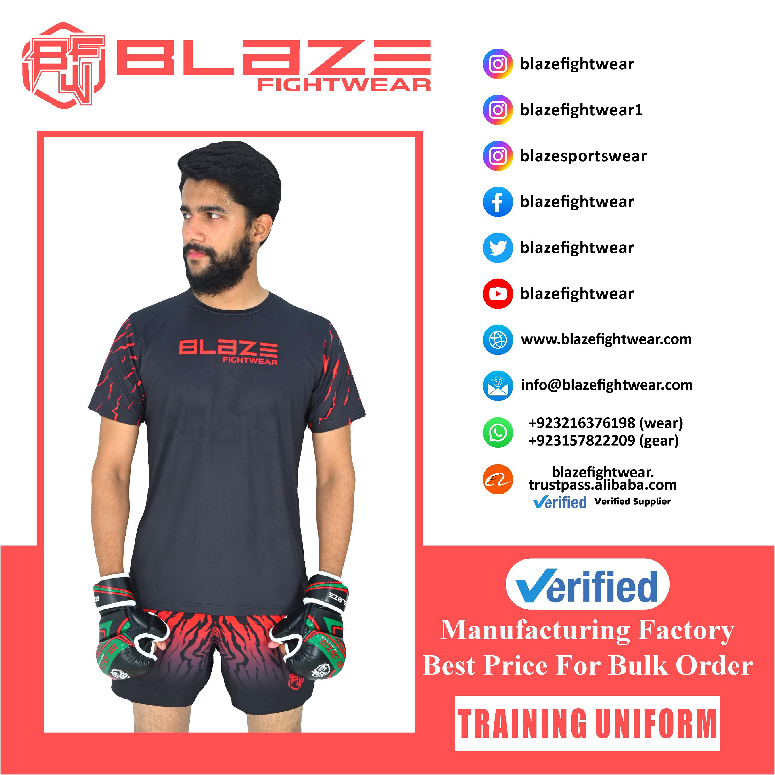 Custom MMA training outfits: , four-way stretch training apparel for enhanced performance. - view 10