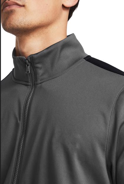 Grey/Black Rival Knit Hooded Tracksuit Other Color Available - view 2