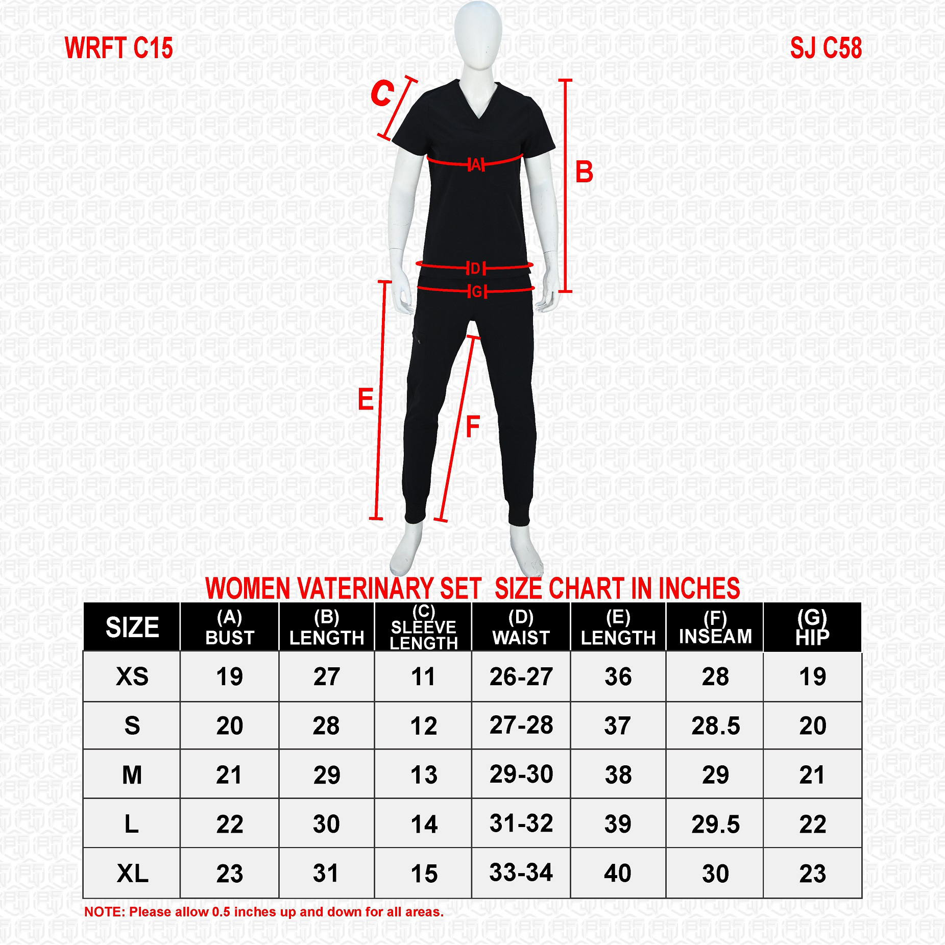 Custom  Medical Scrub Suit - Comfortable, Durable, Stylish Design for Nurses & Healthcare Providers - view 8