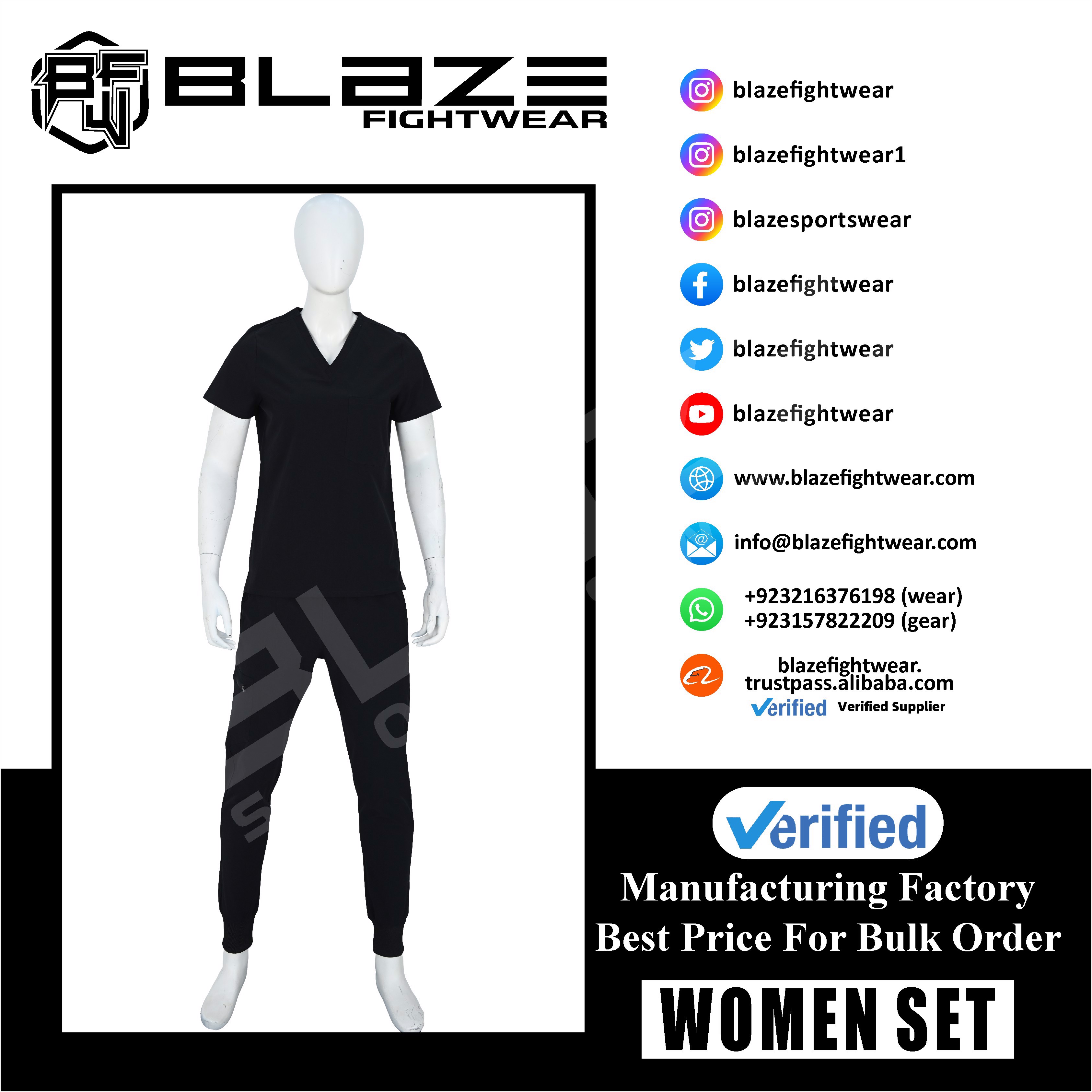 Custom  Medical Scrub Suit - Comfortable, Durable, Stylish Design for Nurses & Healthcare Providers - view 13