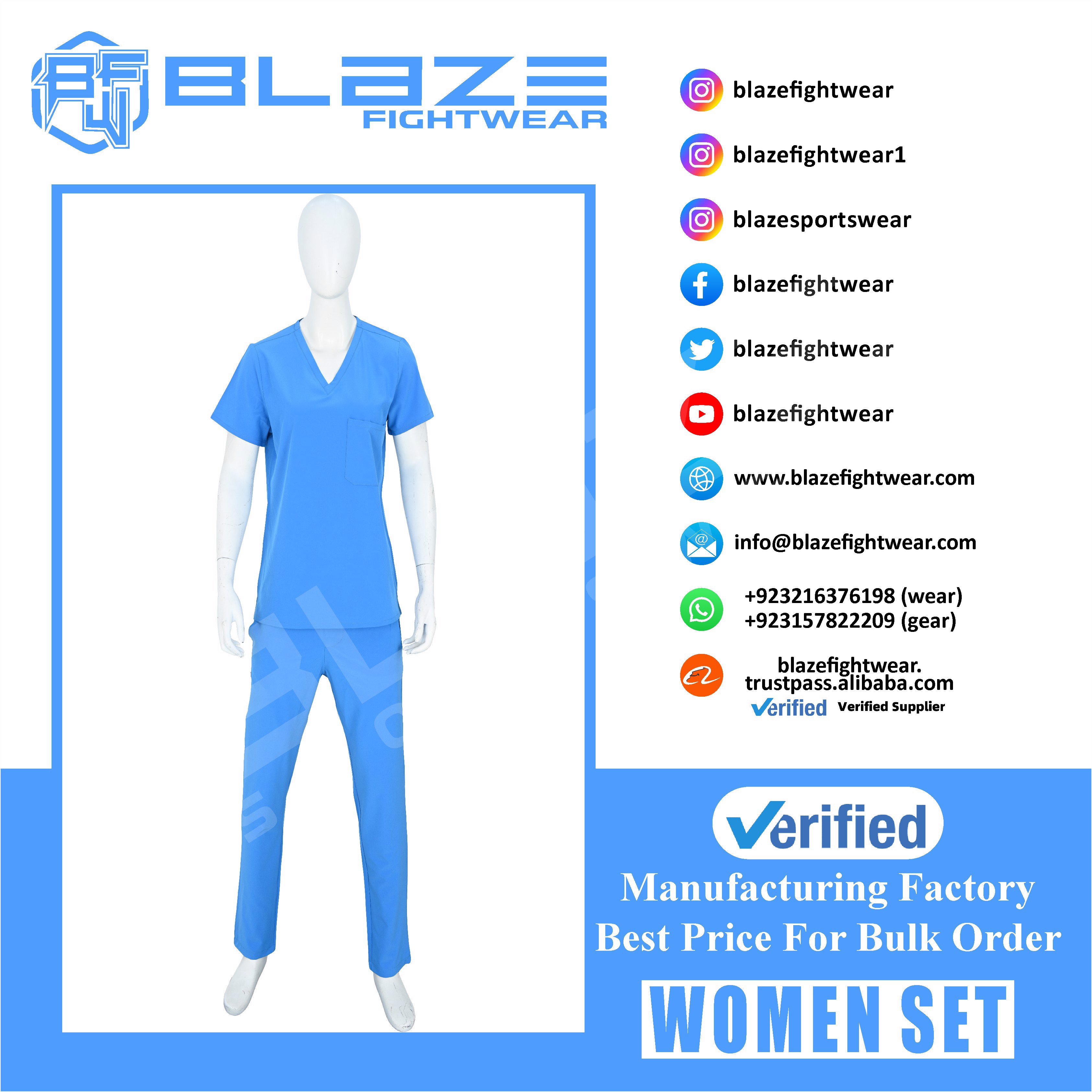 Custom-made  Scrub Suit - Comfortable, Durable, Stylish Design for Nurses & Healthcare Providers - view 16