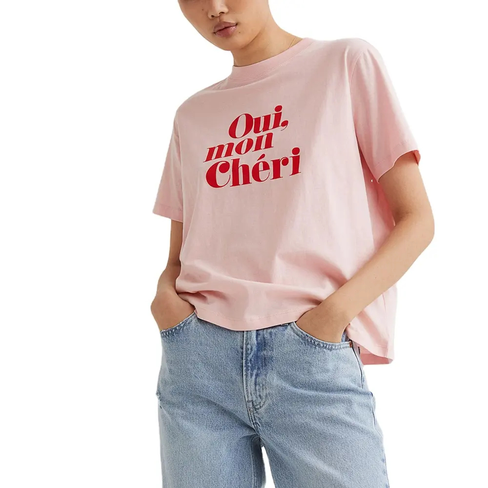 Summer Customized printed clothing female version short sleeve student casual short sleeve T-shirt