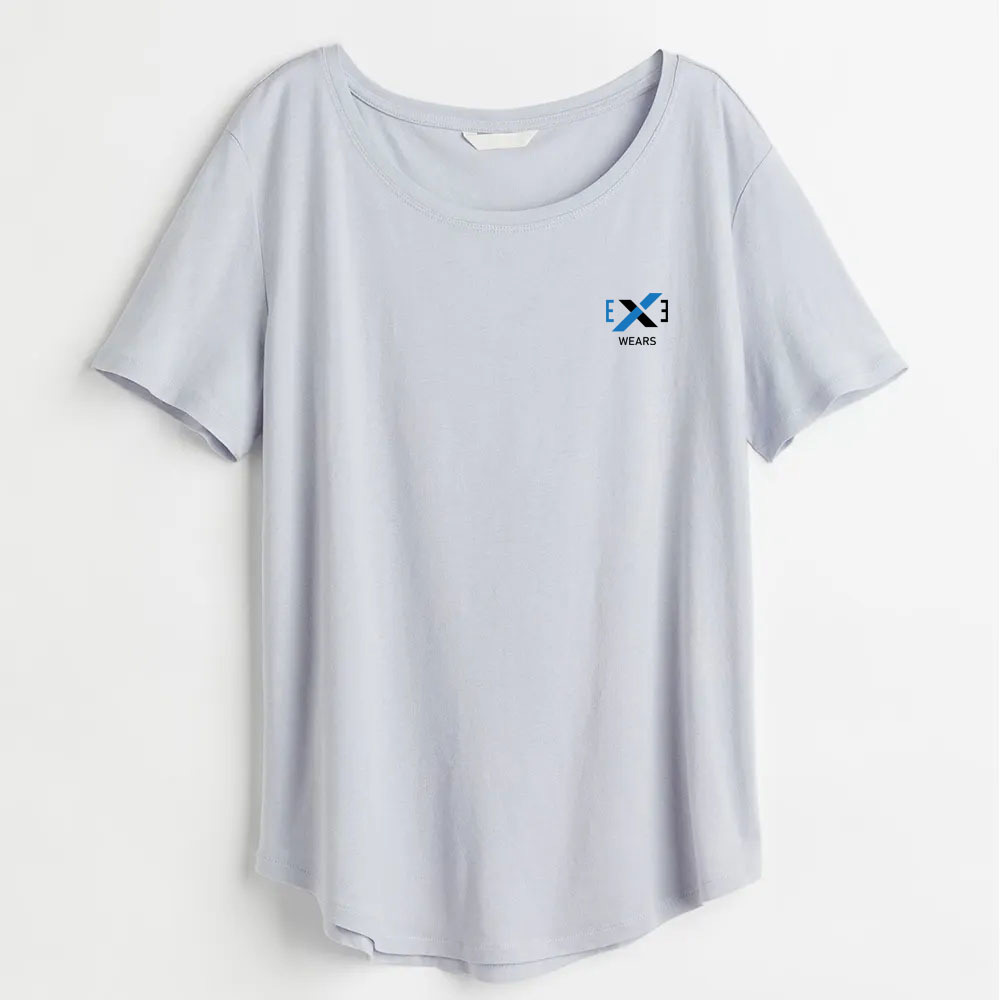  New Shirts Fashionable Casual Top Shirts Short Sleeve T Shirt Ladies Women Knitted 100% Cotton 