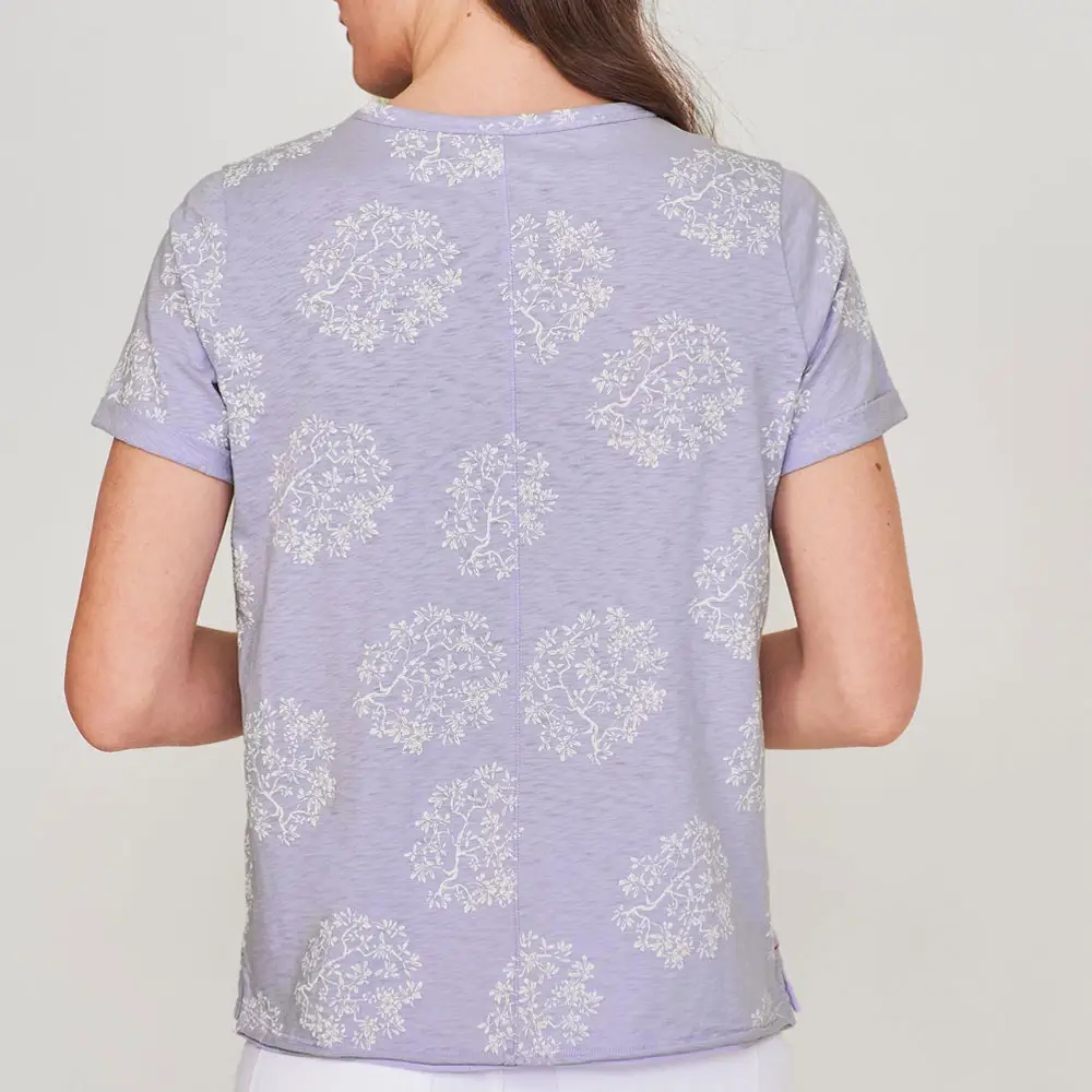 Bulk Sale Custom Wholesale 100% Cotton women T-shirt Short Sleeves Plain Girls T-shirt Washable  - view 2