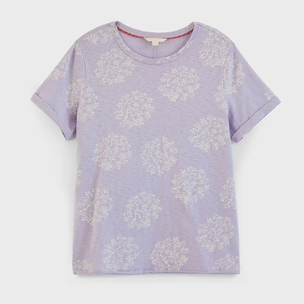 Bulk Sale Custom Wholesale 100% Cotton women T-shirt Short Sleeves Plain Girls T-shirt Washable  - view 3