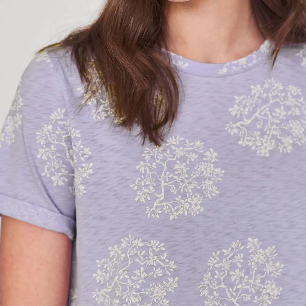 Bulk Sale Custom Wholesale 100% Cotton women T-shirt Short Sleeves Plain Girls T-shirt Washable  - view 5