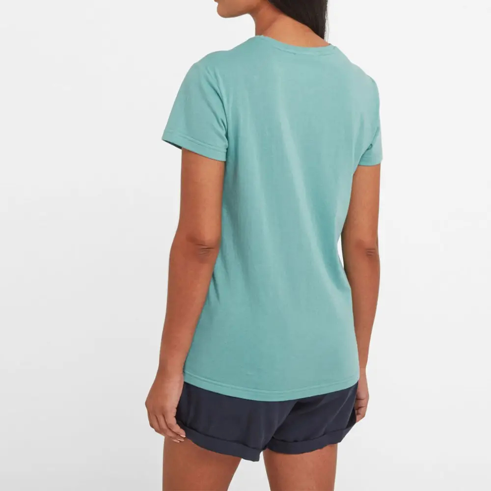 T Shirt Casual Spandex Soft Textile Crew Neck Stretchy Shirt for Women real smart look T Shirt  - view 5