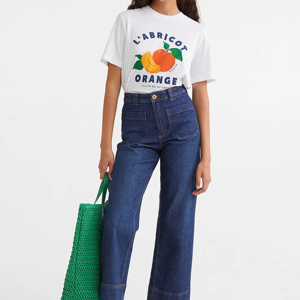 Wholesale Personalized Blank Short Sleeve 100% Cotton Women's T-shirts custom your branded printing - view 4