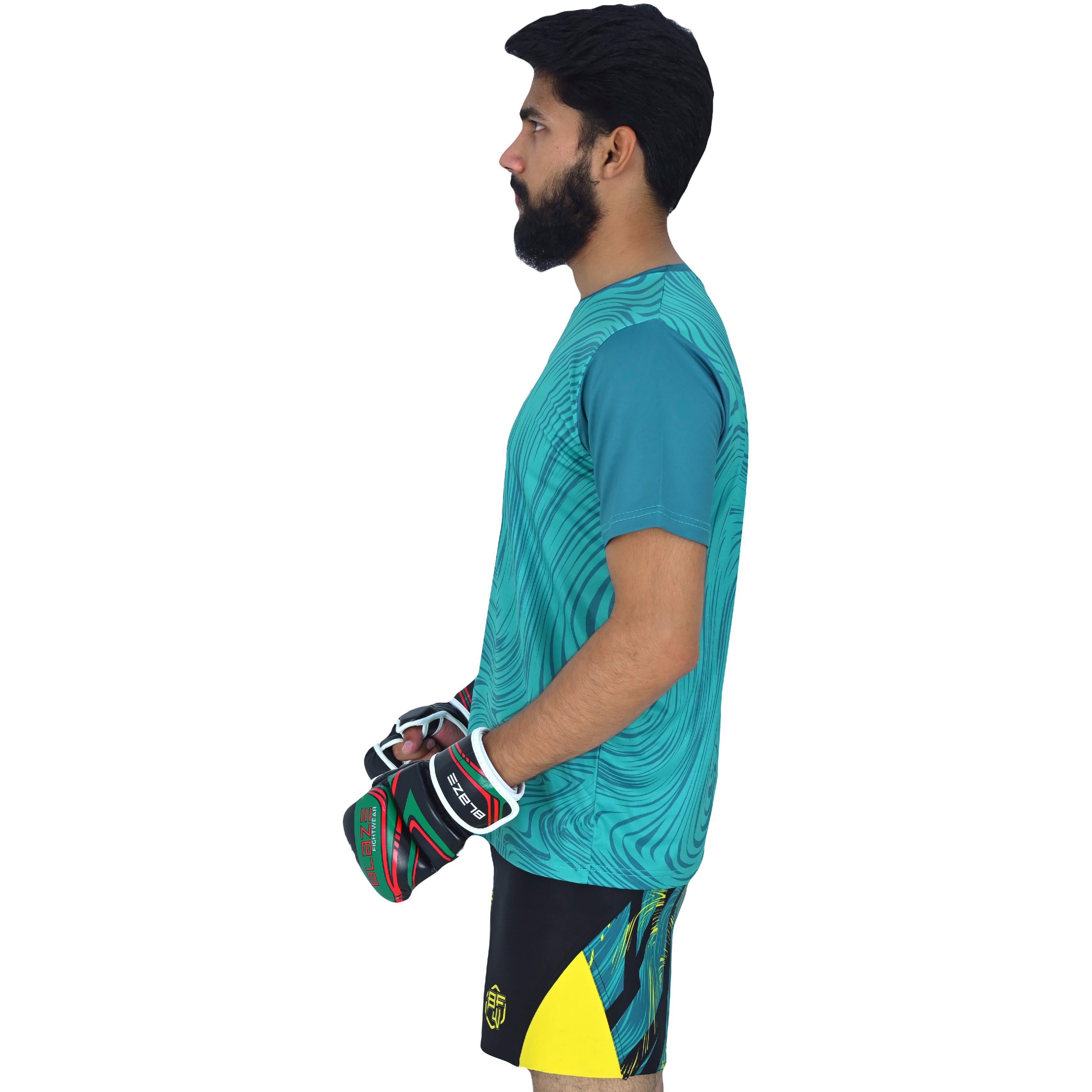 Personalized MMA training outfits: , four-way stretch training apparel for enhanced performance - view 3