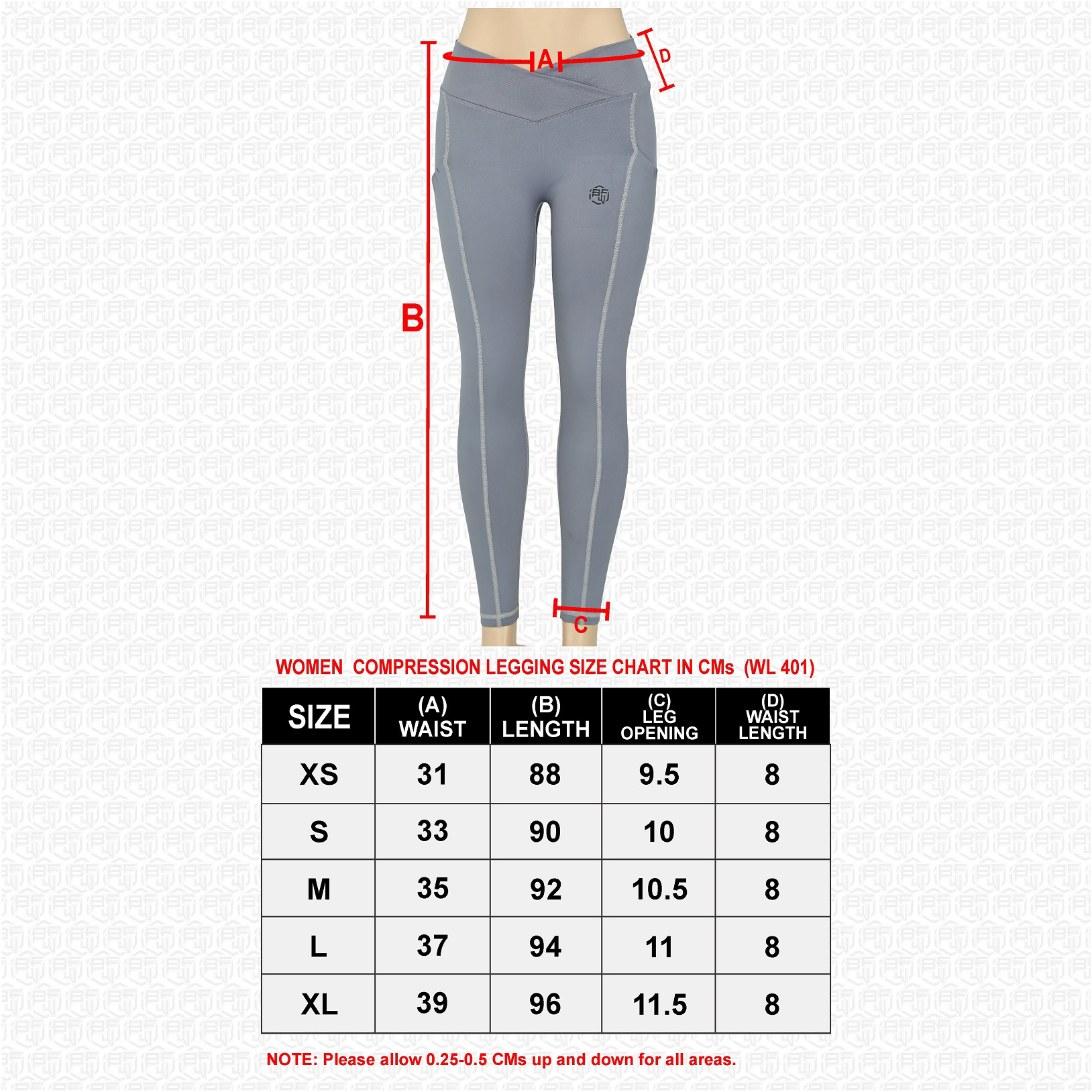 Customized High Waist Workout Sports Yoga pants Breathable Sweat Wicking Leggings  - view 14