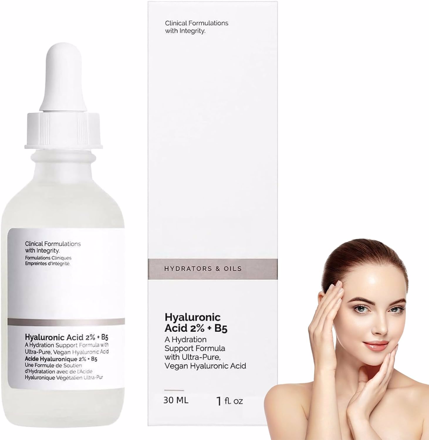 Hyaluronic Acid 2% + B5,Skincare Serum 