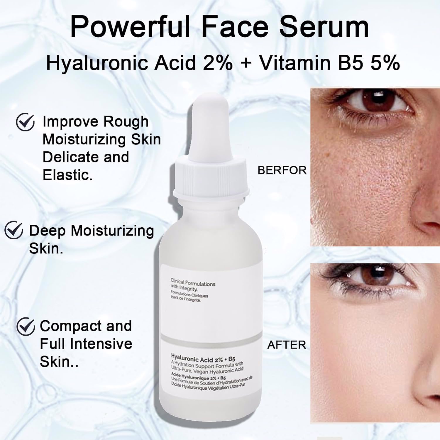 Hyaluronic Acid 2% + B5,Skincare Serum  - view 3