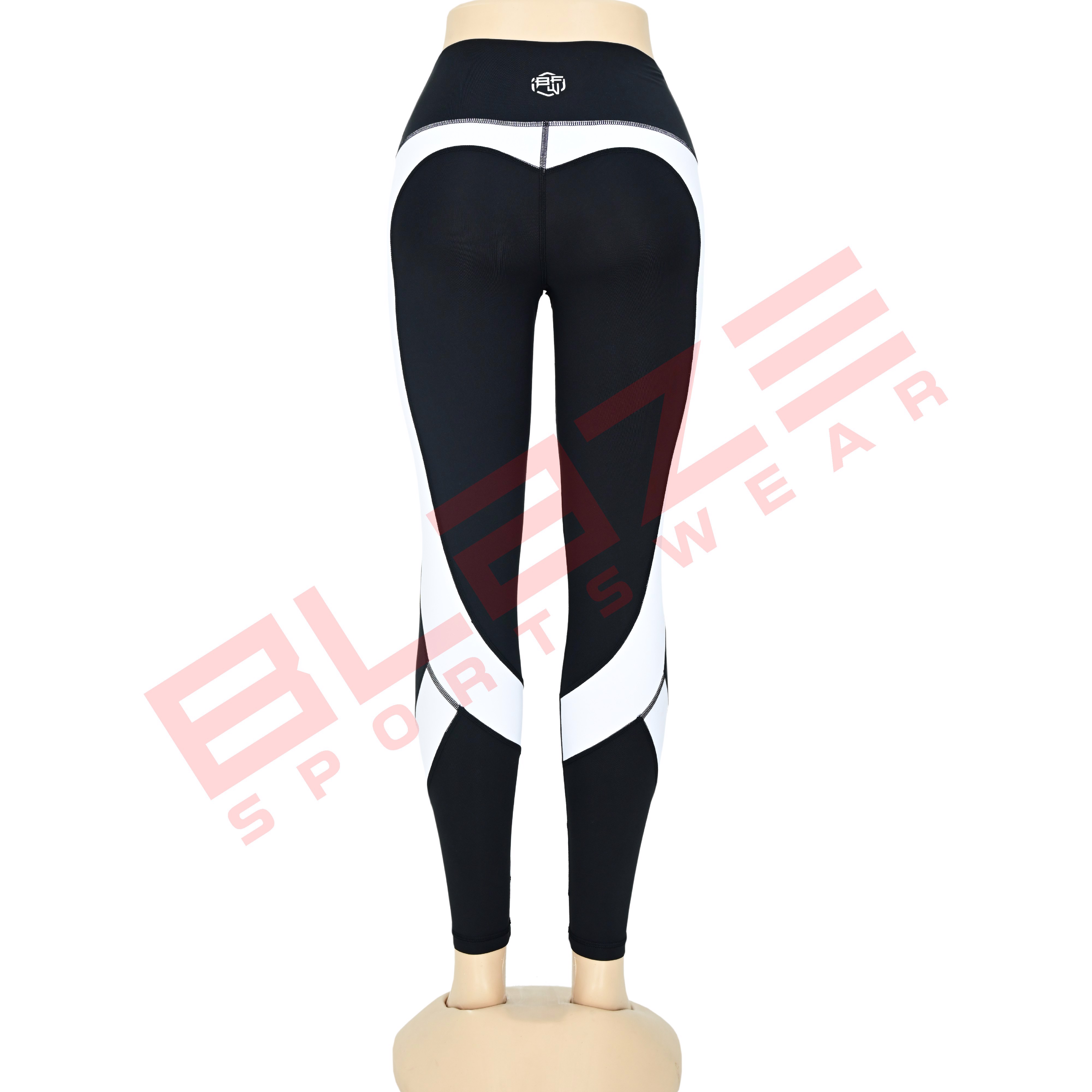 Custom OEM High Waist Workout Sports Yoga pants Breathable Sweat Wicking Leggings  - view 5