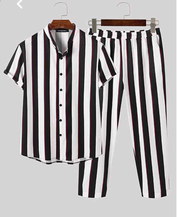 Stylish printed tracksuit for men