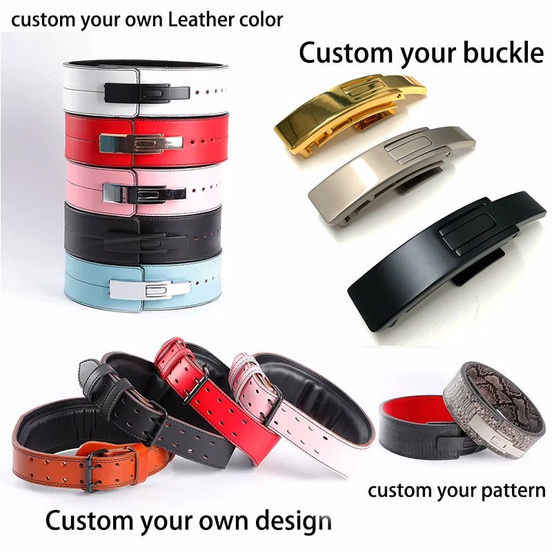 PREMIUM LEATHER WEIGHT LIFTING POWER BELT - view 3