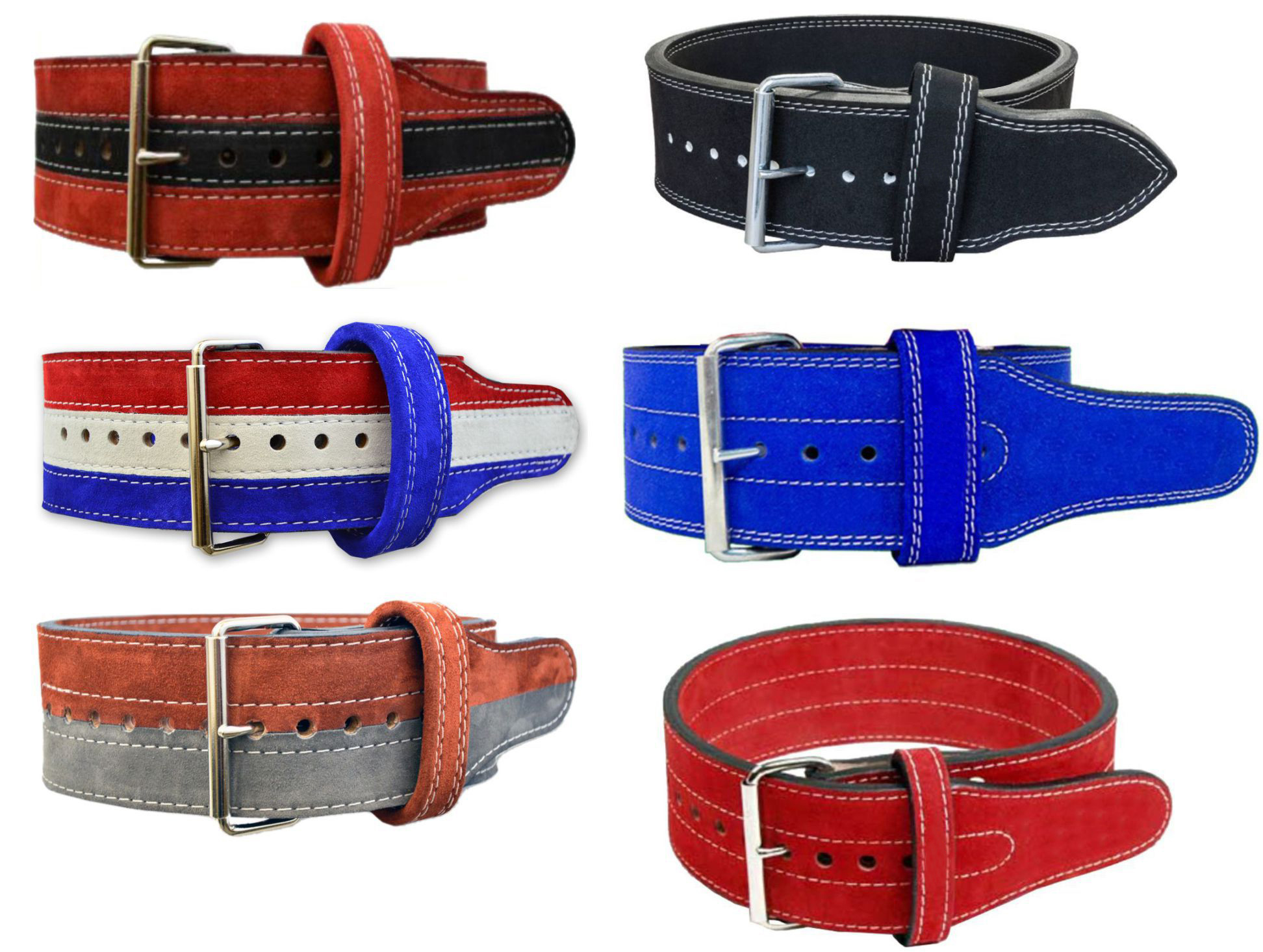 GENUINE LEATHER WEIGHT LIFTING POWER BELT - view 4