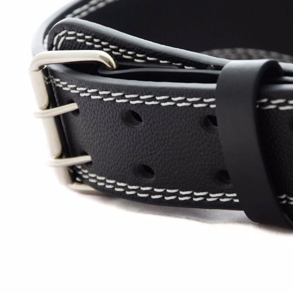 WEIGHT LIFTING FINE LEATHER TRAINING 4″ BELT - view 3