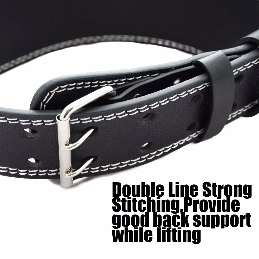 WEIGHT LIFTING FINE LEATHER TRAINING 4″ BELT - view 4