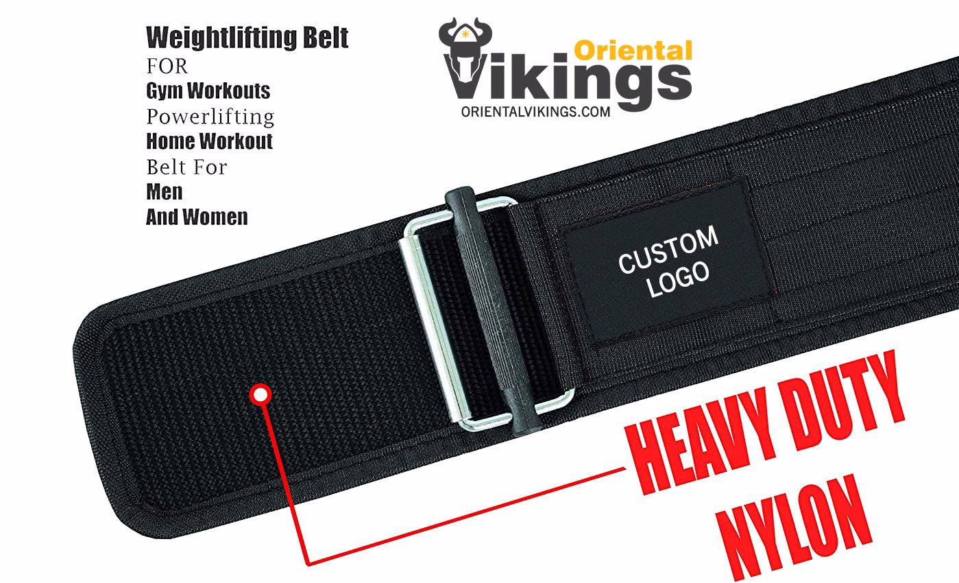 Nylon Velcro Weight Training Belts - view 2