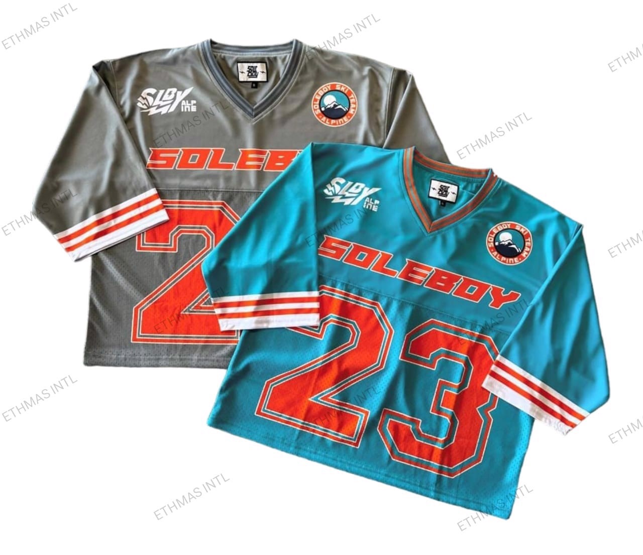 Customized Sublimation Dry Fit Panel Oversize and Mesh & Interlock Fabirc Jersey 