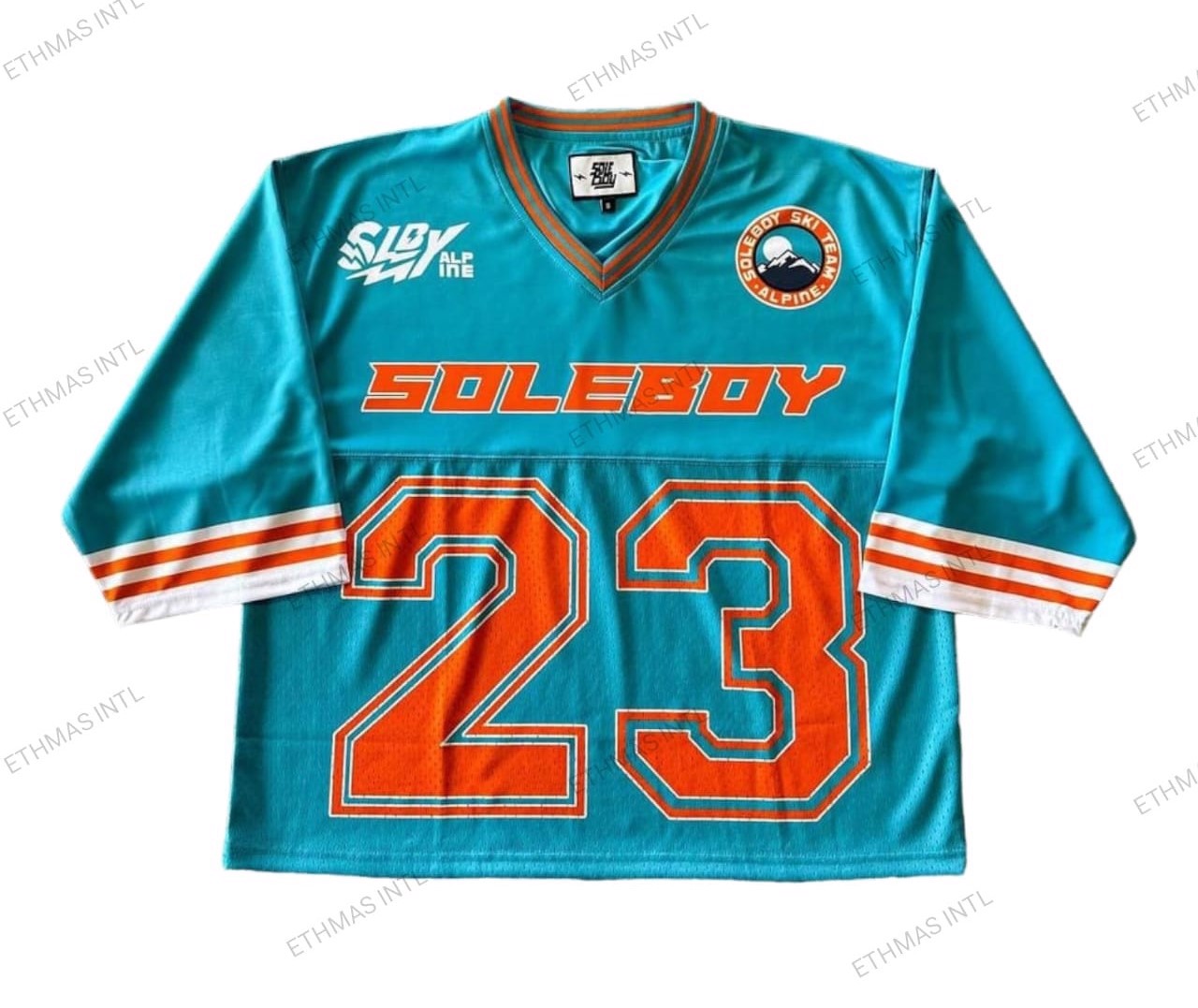 Customized Sublimation Dry Fit Panel Oversize and Mesh & Interlock Fabirc Jersey  - view 3