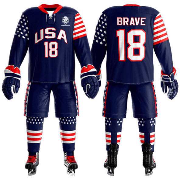 Ice hockey uniform  Customized