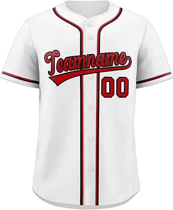 Button Down Jerseys Baseball Wear Uniform Wear - view 2