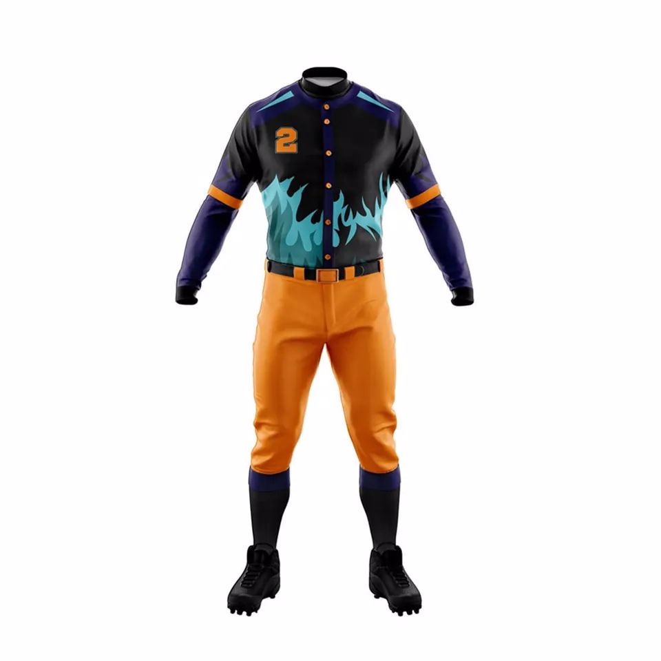 Custom Team Comfortable Men Baseball Uniform Wholesale - view 3